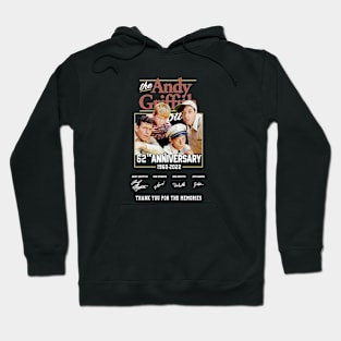 The Andy actor Griffith 62th Anniversary 1960 2022 Thank You For The Memories Signature Hoodie